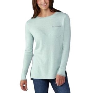 Smartwool Shadow Pine Pocket Sweater Merino Wool Blend Green SZ Extra Large